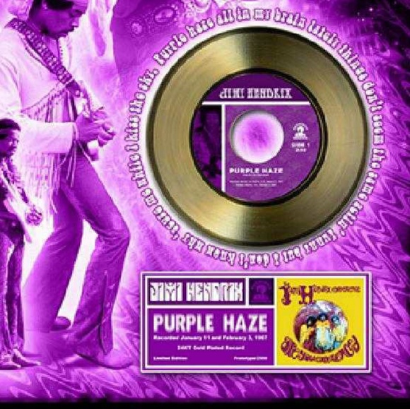 Jimi Hendrix PURPLE HAZE 45 Record - Picture 4 of 5